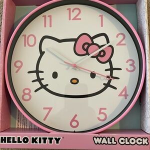 Hello Kitty Pink Classic Wall Clock